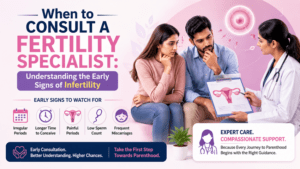 When to Consult a Fertility Specialist: Understanding the Early Signs of Infertility