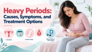 Heavy Periods: Causes, Symptoms, and Treatment Options