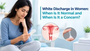 White Discharge in Women: When Is It Normal and When Is It a Concern?